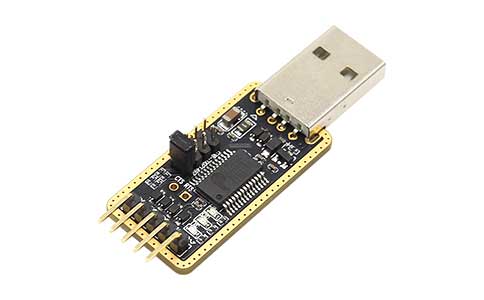 工业USB转TTL串口下载烧录模块_UT-FT231XS USB转TTL下载模块