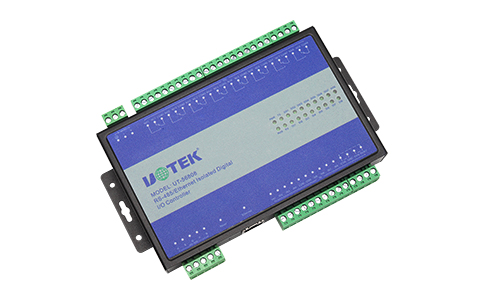 UT-56808 RS-485/以太网隔离数字I/O控制器