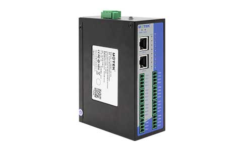工业级隔离型Modbus工业网关_UT-D6808MT-SW-IGW 导轨式8口RS485/422隔离型Modbus网关