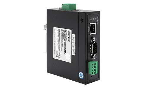工业串口供电服务器_UT-6801A-POE 10/100M转1口RS-232/485/422串口服务器