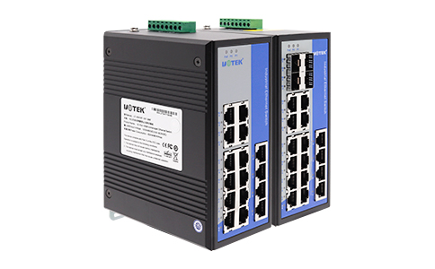 工业级网络交换机_UT-60416F系列 16+4G千兆非网管型以太网交换机