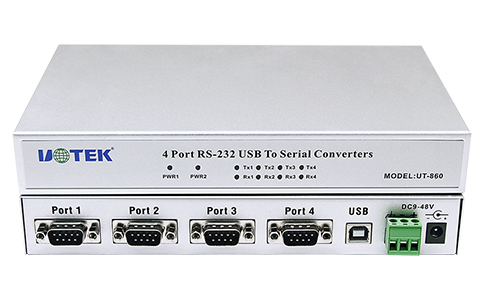 串口转USB接口转换器_UT-860 USB转4口RS-232串口转换器USB V2.0