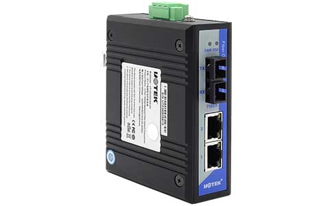 工业级以太网光纤收发器_UT-2602GC 2口千兆网络光纤收发器