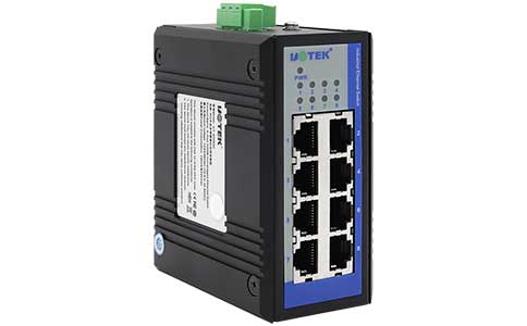 工业级以太网交换机_UT-6408GC 8口千兆非网管型以太网交换机