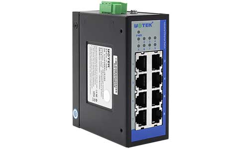 智能交通工控网络交换机_UT-6408CH 8口百兆非网管型以太网交换机