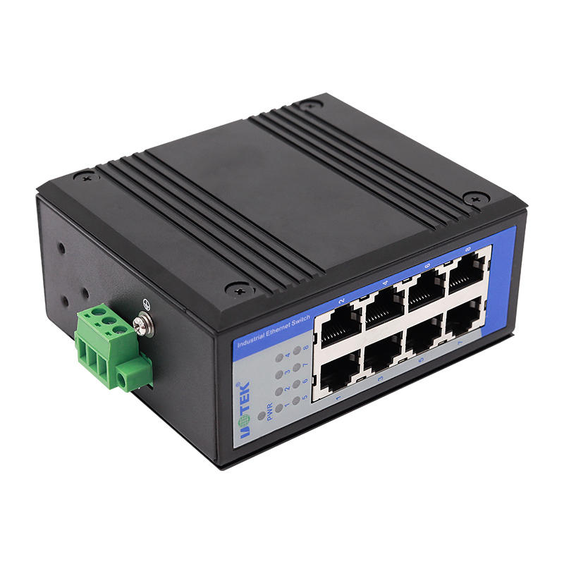 工业级以太网交换机_UT-6408GC 8口千兆非网管型以太网交换机