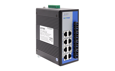 工业级网络交换机_UT-60408F系列 8+4G千兆非网管型以太网交换机